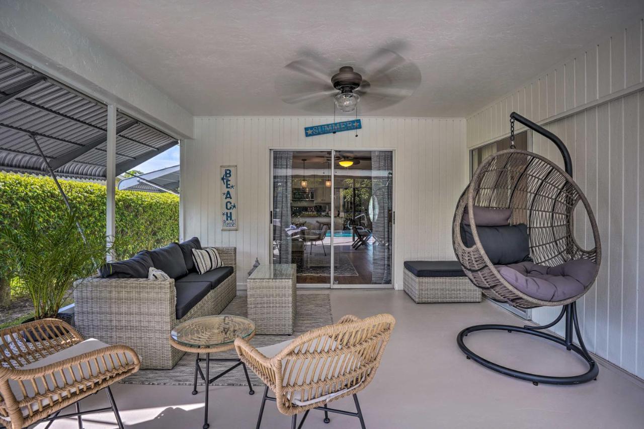 Naples Oasis With Screened Pool, Bike To Beach! 외부 사진