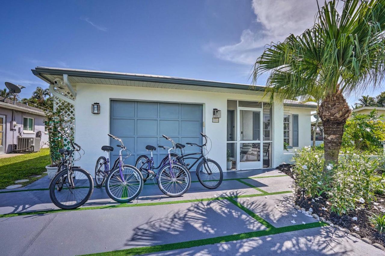 Naples Oasis With Screened Pool, Bike To Beach! 외부 사진